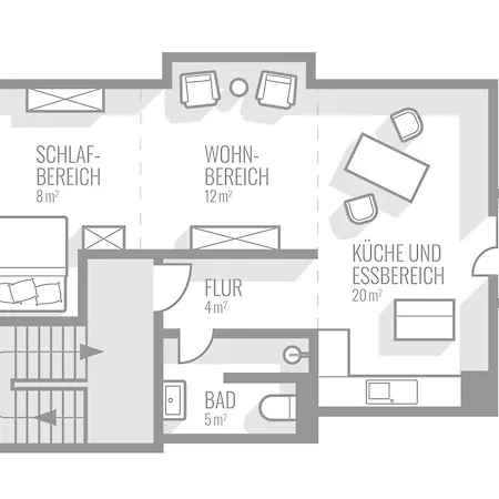 דירה Lieblingswohnung Im Elbtal קוסוויג